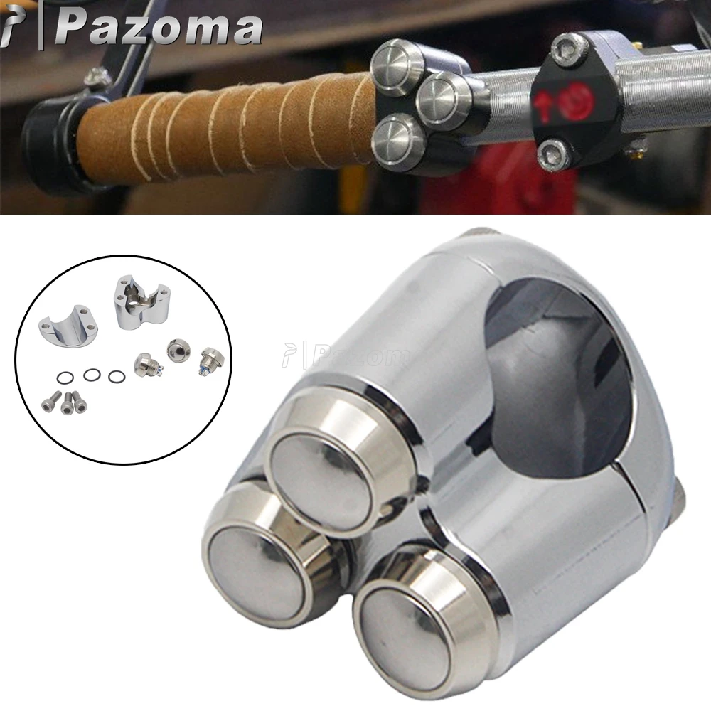 

3 Buttons Motorcycle Handlebar Hand Control Switches For Harley Electra Glide FLHT FLHTP FLHTCU FLHTK FLHTC FLHTK FLHTI FLHTCSE