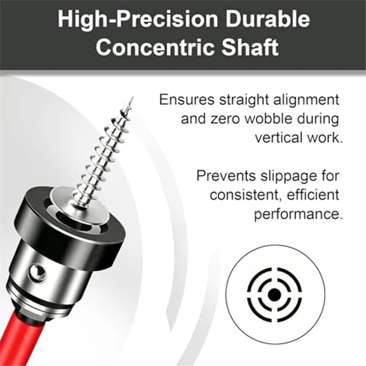 6pcs Drywall Screw Setter Set, 1/4