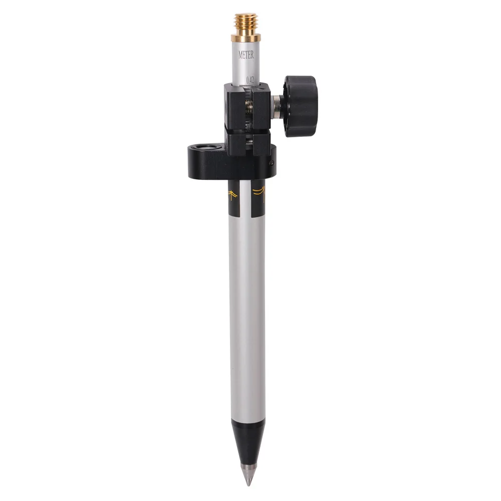 Mount Laser Surveying Accessories Mini Prism Pole DZ060 Aluminum Prism pole 0.6M For Total Station Land Surveying