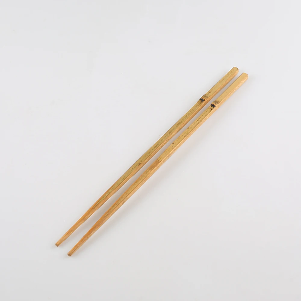 Nilerun Reusable Serving Chopsticks 32cm 12.5inch Extra Long Handmade Green Natural Bamboo Kitchen Cooking Chopsticks