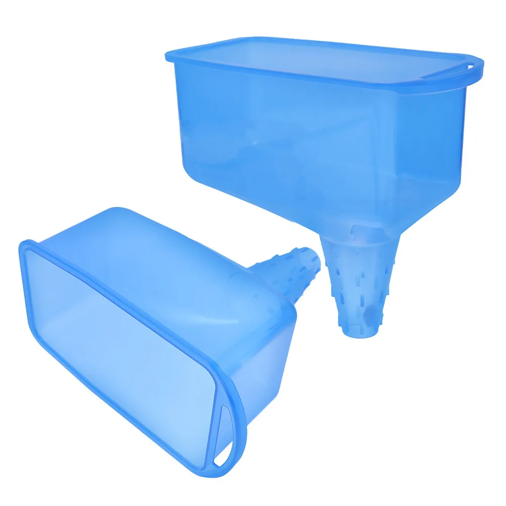 

2Pcs Square Oil Funnel Flexible Car Engine Refueling Fuel Transfer Leak Proof Splash Proof Automotive Maintenance Fuel
