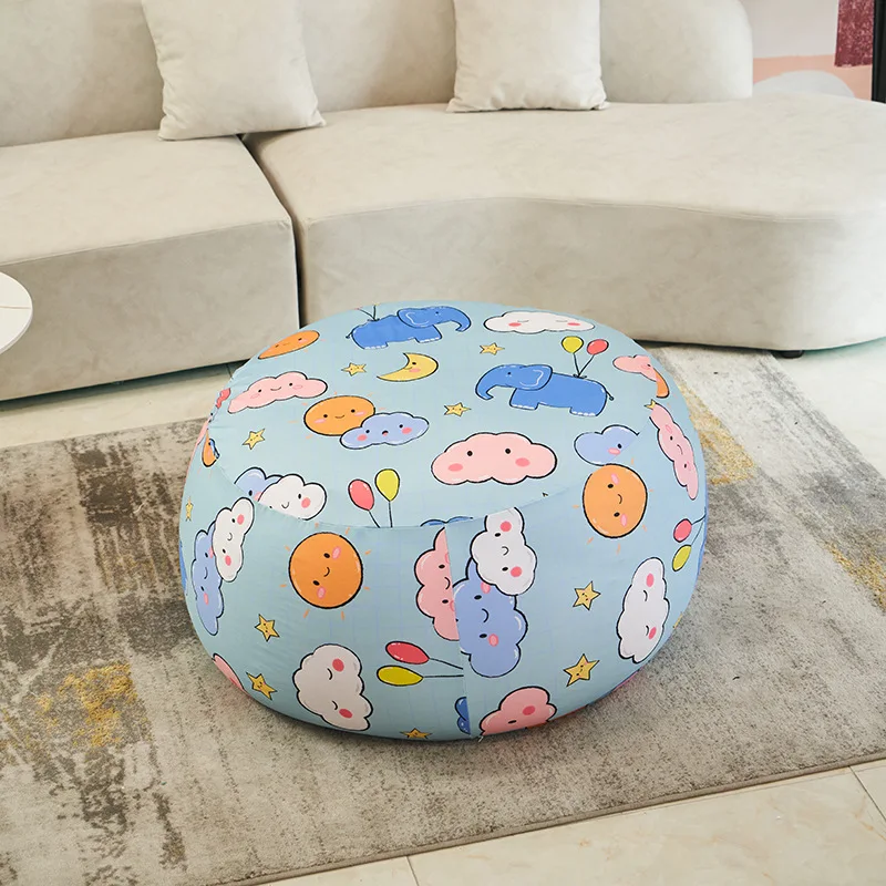 65*40CM Lazy Sofas Cover Chairs Without Filler Lounger Bean Bag Pouf Puff Sofa Cover for Tatami