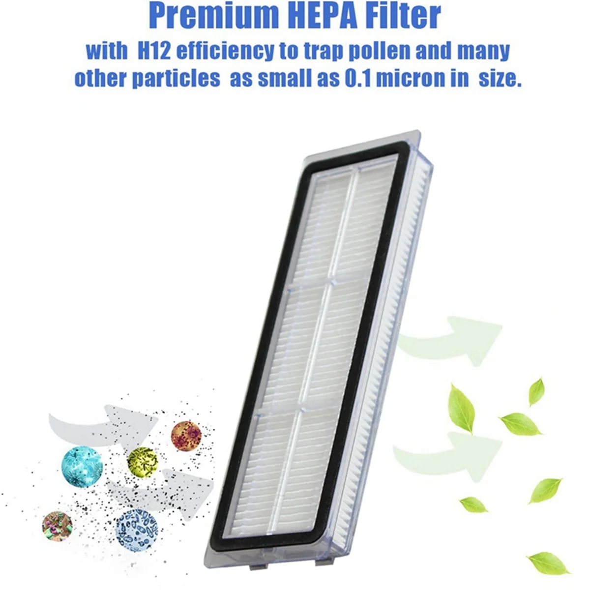 The New 15PCS Replacement Parts for Robot Vacuum S10+ / S10 Plus B105 Vacuum Main Side Brush Hepa Filter Mop Rag Cloth