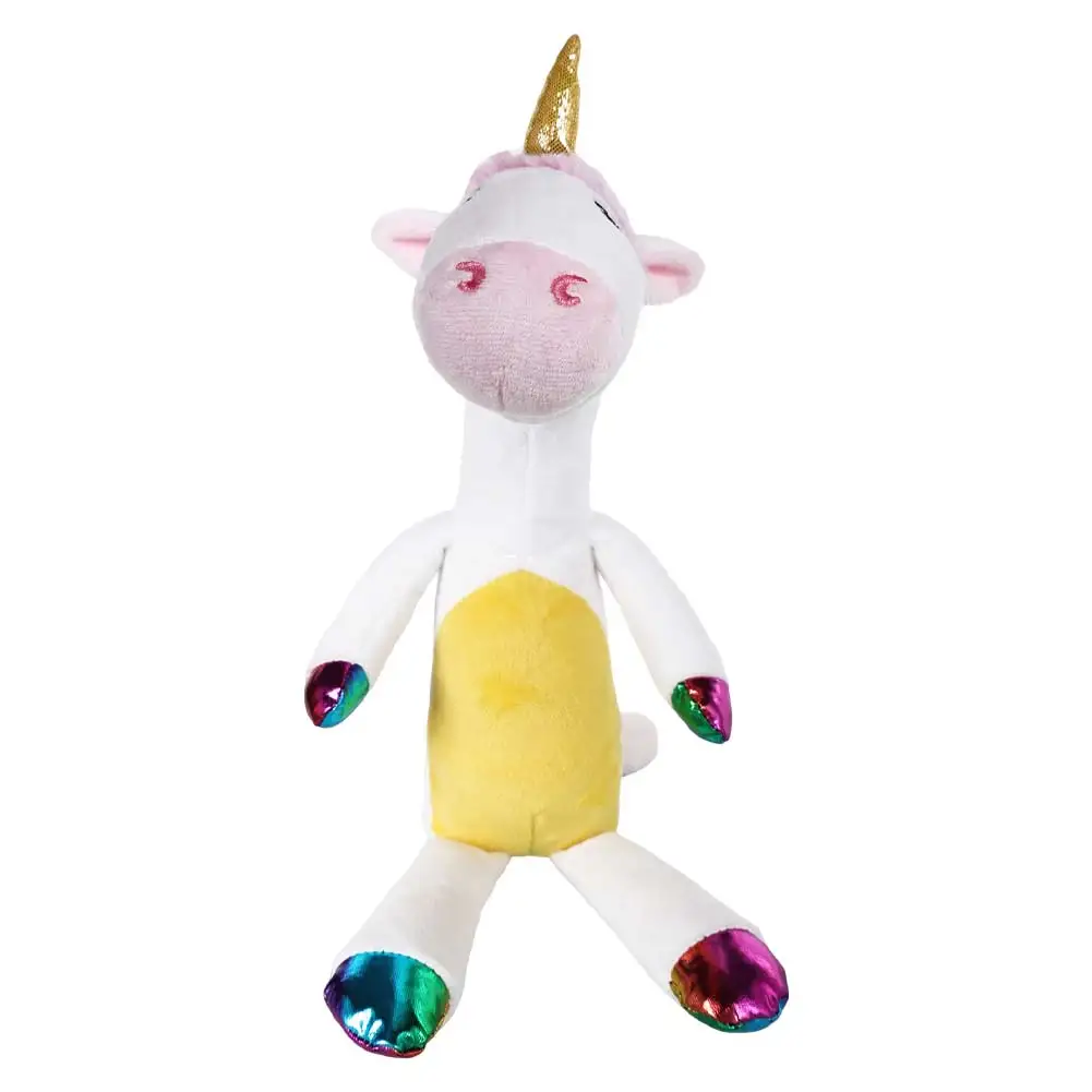 Peluches unicórnio para crianças, filme se disfarce, decoração macia mascote, animal infantil, Natal, presente de aniversário, decoração do lar, 36cm, 2024