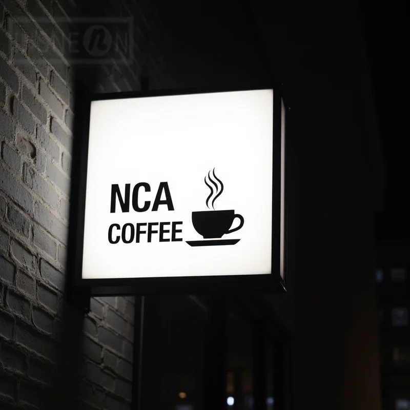 Waterproof Custom Acrylic LED Light Box Outdoor Business Double Sided Storefront Wall Hanging Advertising