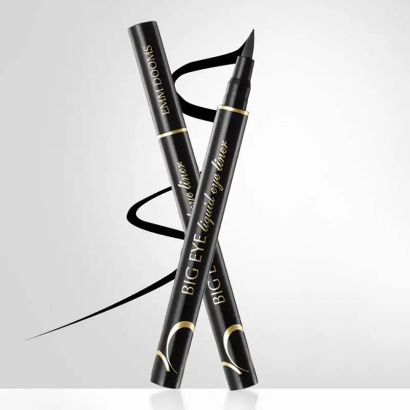 Korean Lady Waterproof Durable Long-lasting Quick-drying Smooth Matte Stamp Liquid Eyeliner