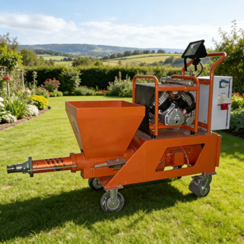 

Brick Wall Cement Mortar Spraying Machine, Moveable Cement Mortar Spraying Machine