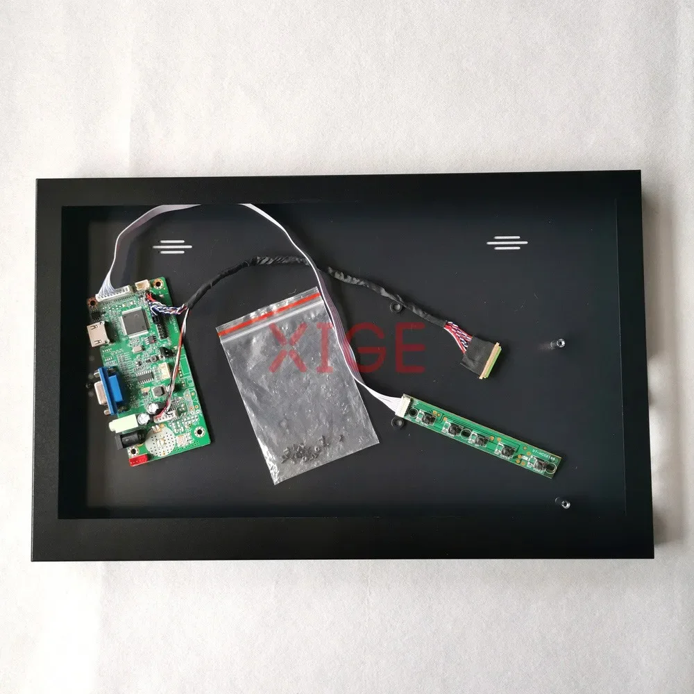 

Для LTN156HT01/B156HB01 плата драйвера + металлический корпус HDMI-совместимый VGA-дисплей LVDS 40-контактный 1920*1080 DIY модифицированный комплект портативный 15,6 дюйма