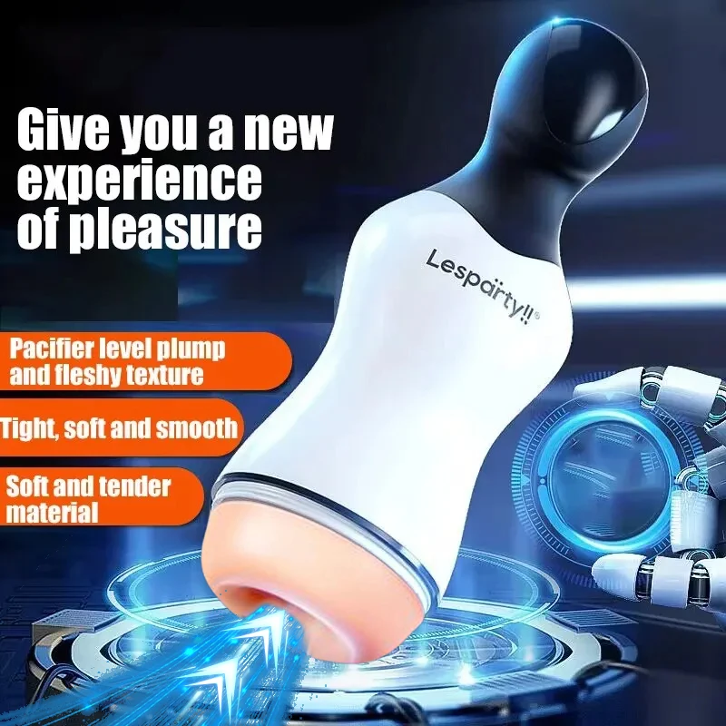 Taza masturbadora masculina automática, vibración, mamada, Vagina Real, Coño de bolsillo, bala vibratoria, pene, Oral, adultos, Juguetes sexuales para hombre