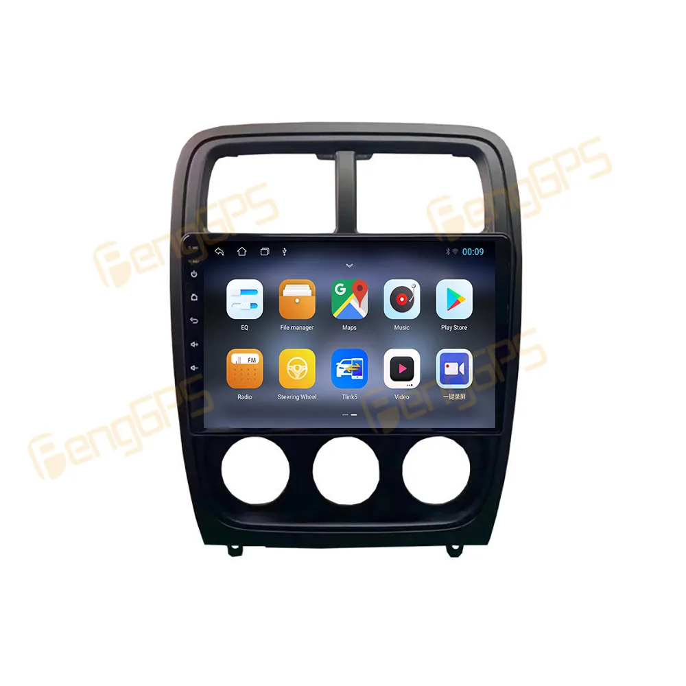 For Dodge Caliber Jeep Compass 1 MK Patriot 2010-2012 Car Radio Carplay Android 13 Screen GPS Navigation Android Auto  2din Unit