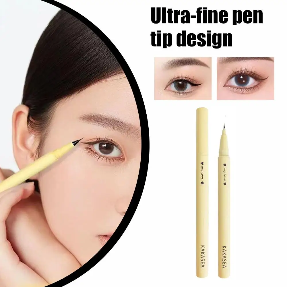 Długotrwały, odporny na rozmazywanie, ultracienki eyeliner w pisaku, wodoodporny eyeliner w płynie, idealny dla początkujących, odporny na pot eyeliner do makijażu J5Y6