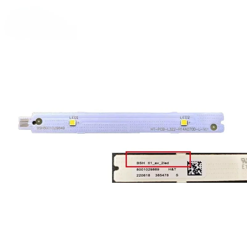 WZ-Refrigeration Lighting BSH80010129849 LED Strip For Siemens Bosch Refrigerator