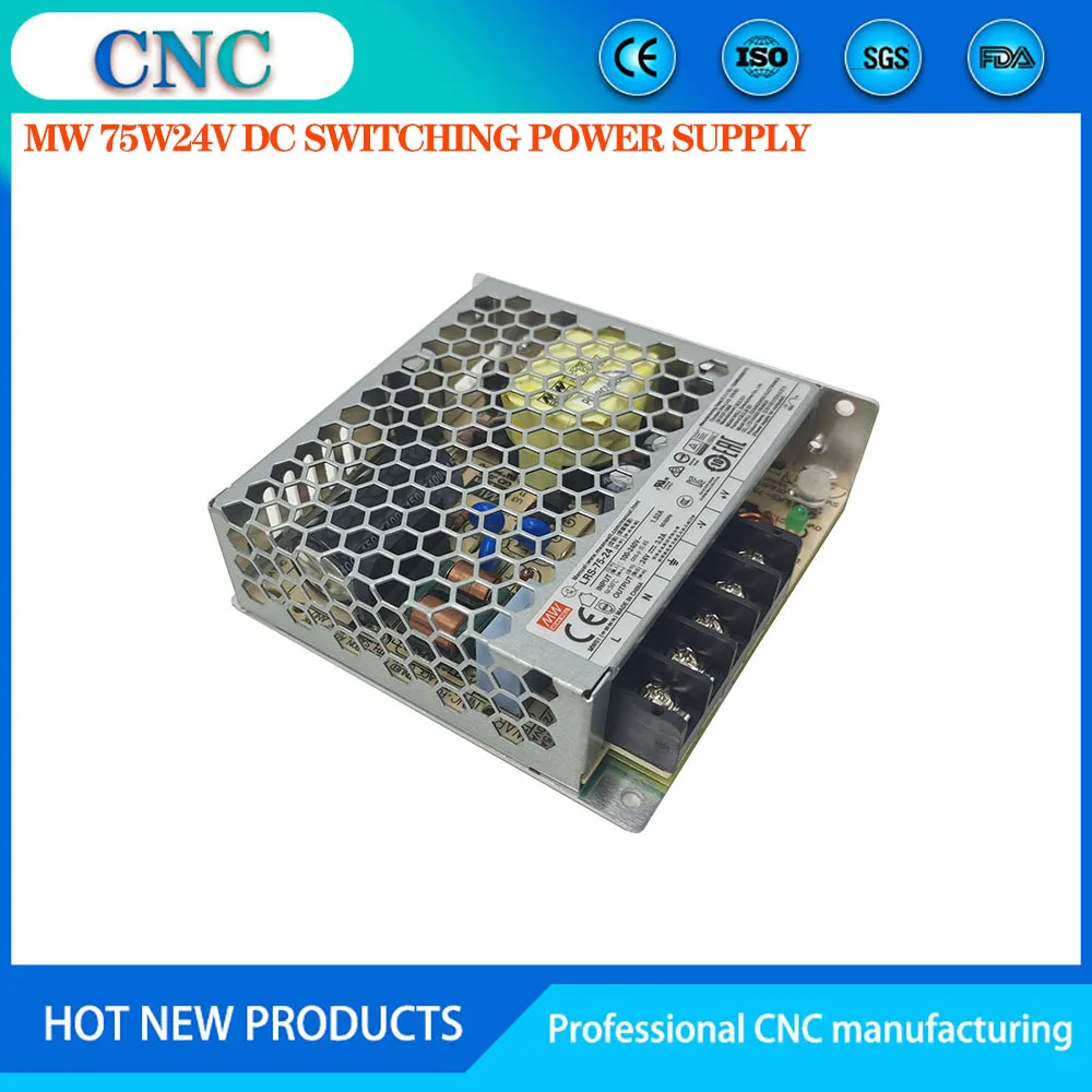 DC switching power supply NVEM NVUM nch02 Dedicated power supply AC220V input 24V 3.2A output LRS-75-24