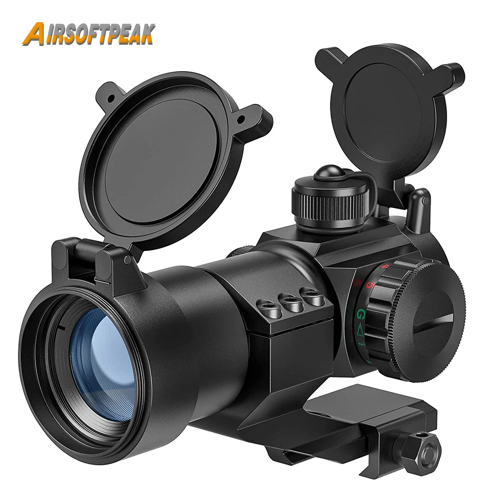 Tactical Red Dot Sight Hunting Riflescope Red Green Dot Illuminated Reflex Sight Opticals Scope for 20mm Cantilever Mount