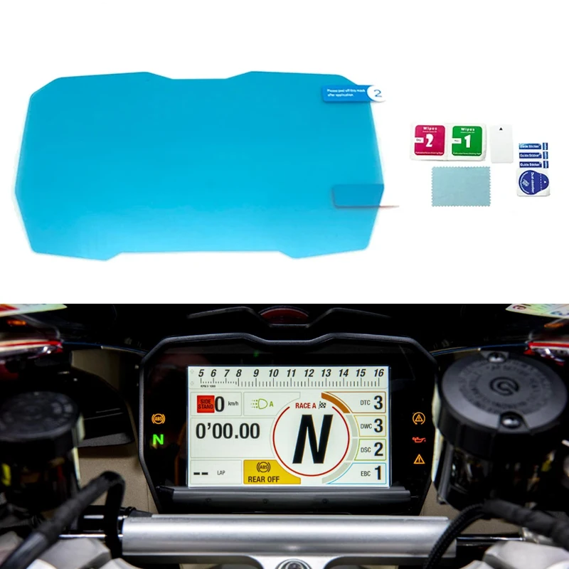 

Для DUCATI Panigale V4 2018-2023 кластерная защитная пленка для экрана Streetfighter V4 2020-2023 мотоцикл