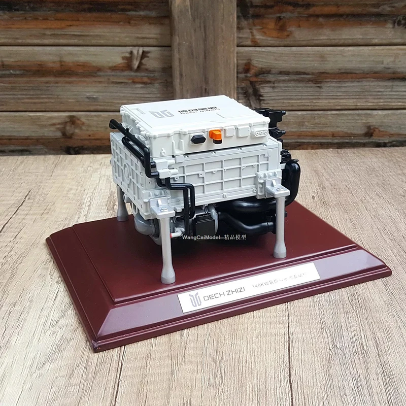 Diecast 1:8 Scale Hydrogen Fuel Engine Alloy Engineering Model Collection Souvenir Display Ornaments Gift