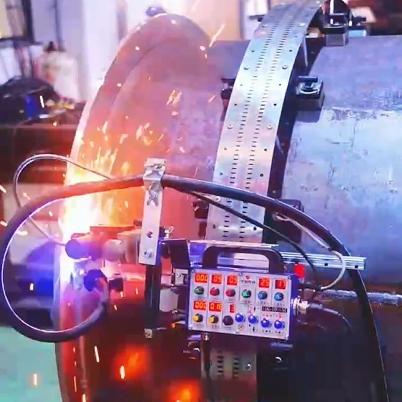 Dual Oscillation Mode Automatic MIG Welding Robot New Condition Famous Brand Carriage For Automatic Welding HK-100SM