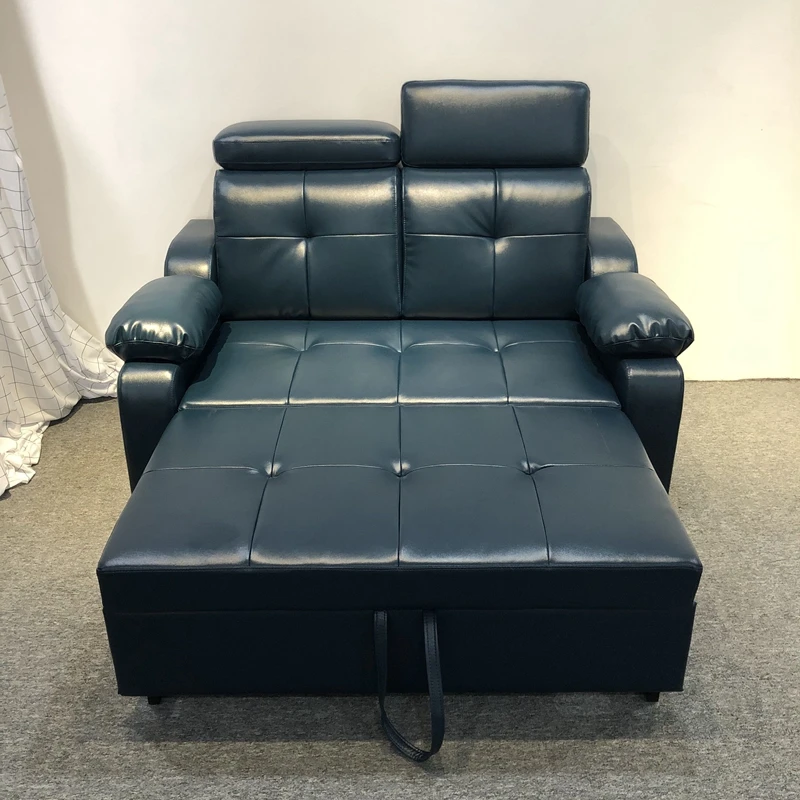 

Modern sofa leather sofa living room furniture corner sofa bed folding