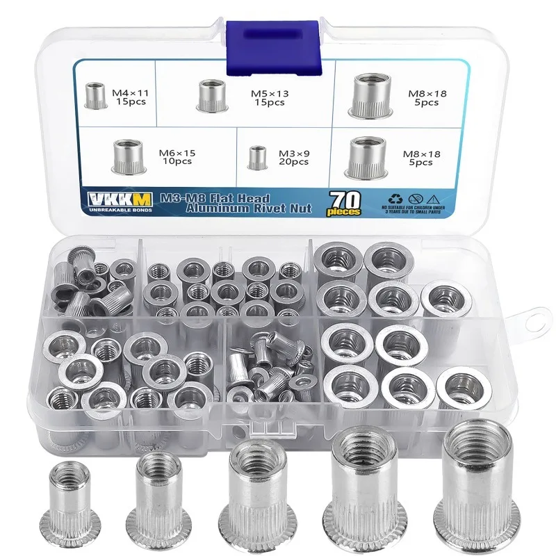 Vkkm 70-Piece Alumi…