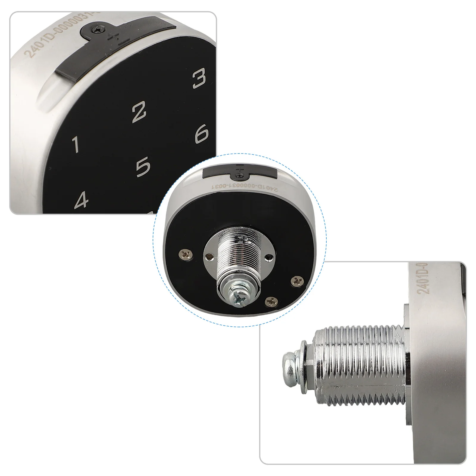 Password Lock Smart Mailbox Lock Electronic Lock 5.75*5.75cm Digital Electronic Smart For File Cabinet Drawers Doors