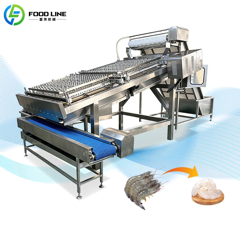 Shrimp Shelling Machine Shrimp Cleaning Machine Shrimp Processing Machine FL Customized