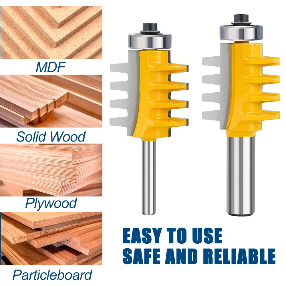 1pc 1/4 1/2 zoll Schaft Finger Joint Kleber Router Bit Hartmetall Fräser Kegel Zapfen Mortaise Zapfen Messer holz Schneider Werkzeug