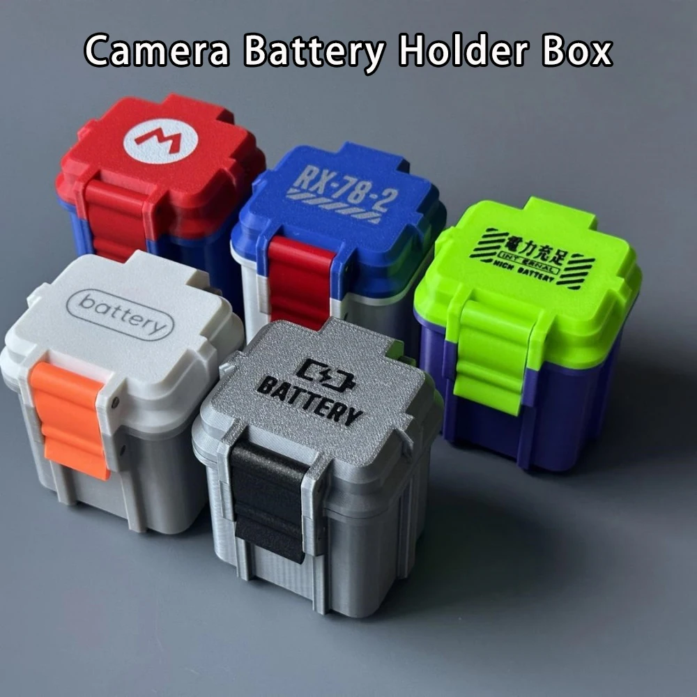 

Battery Box Storage Case Holder Memory Card Storage Bag for Fuji NP-W126 Canon LP-E5 LP-E12 Sony NP-FZ100 Nikon EN-EL20