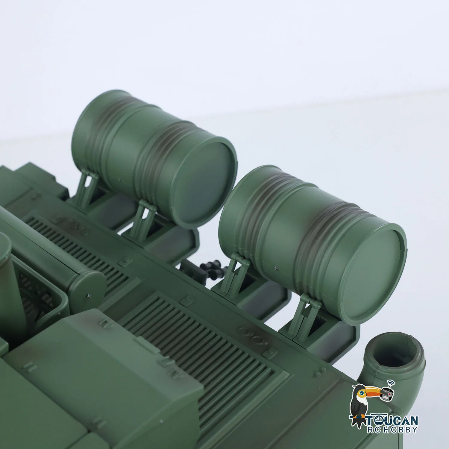 รถถังทหารบังคับวิทยุ TD 1/16 H2408 RC รุ่น Leclerc พร้อมล้อขับเคลื่อนโลหะ ล้อถนน เกียร์ ชุดควัน ของเล่นรถถัง Panzer