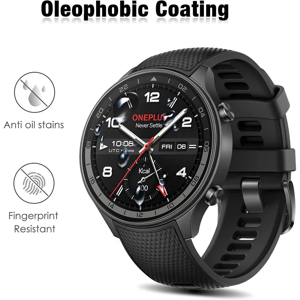 3PCS Tempered Glass Films Guard for Oneplus Watch 3/ OnePlus Watch 2R Screen Protector Protective Glass Film Accessories view 4