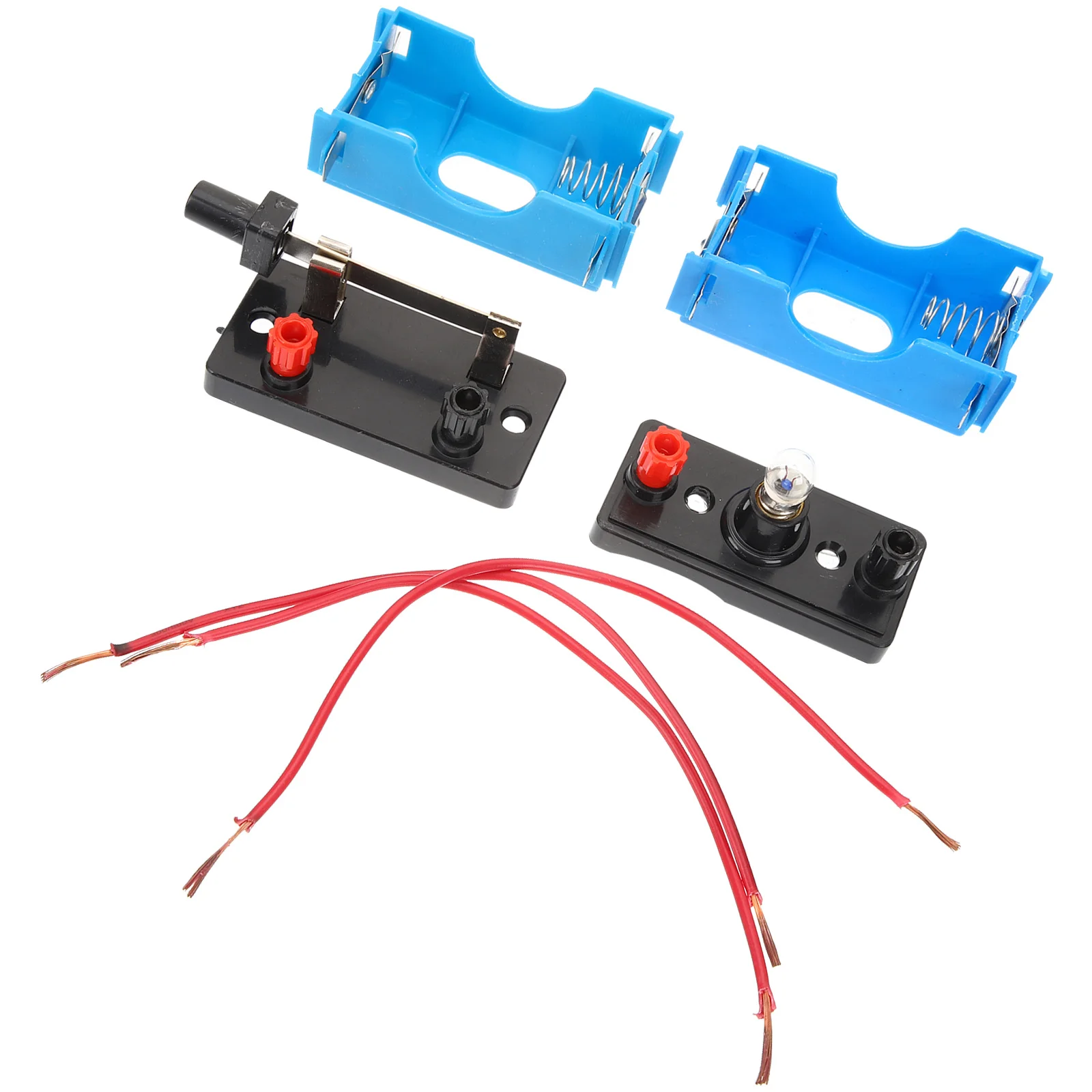 

1Set Electrical Circuit Experiment Kit Elementary School Science Lab Circuit Tools DIY Learning Science Experiment for Kids