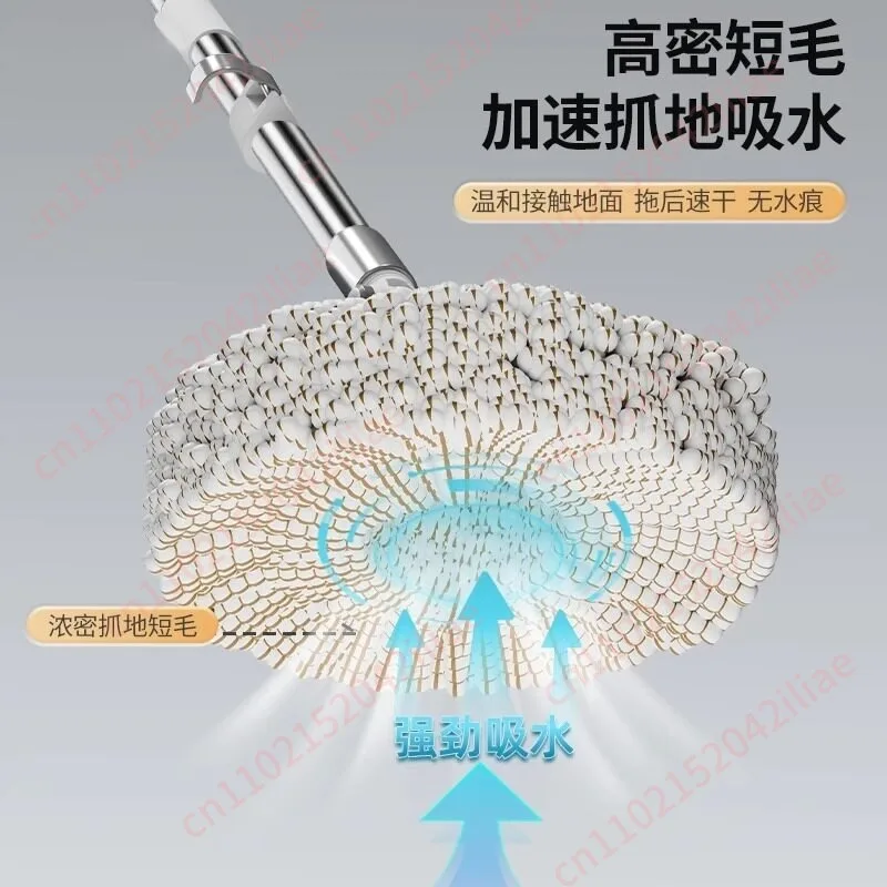 Hand wash rotating mop household automatic dehydration mop bucket