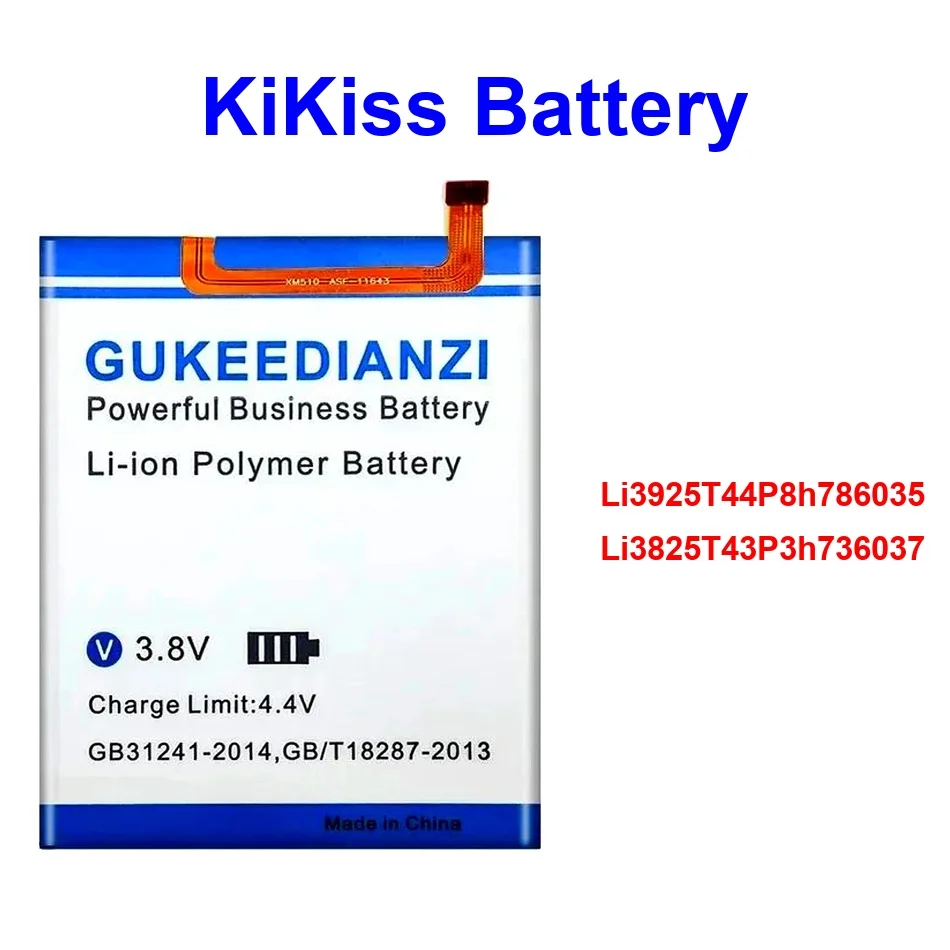

Li3825t43p3h736037 Li3925t44p8h786035 For Zte Blade A2 V8 V7 BV0701 BV0800 Plus Lite 3850-5850Mah Battery