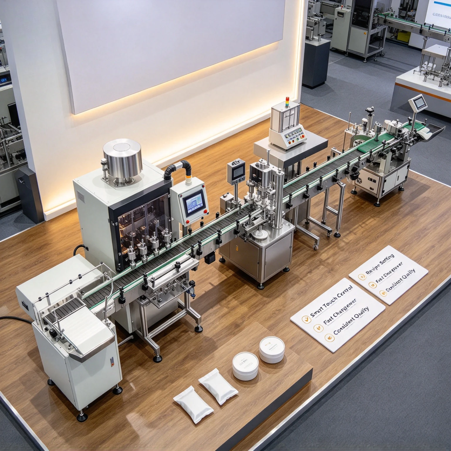 Servo Sachet Packing Machine PLC Control Non-woven Filter Paper Micro Powder Pouch Filling Equipment Customized