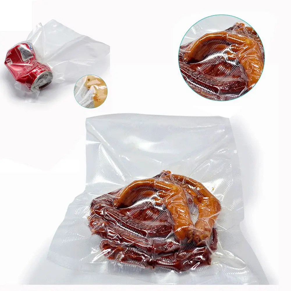 1 Roll For Meat Fruits Vegetables Nuts Sealing Fresh Keeping Food Saver Storage Bags Vacuum Bag Food Sealer Kitchen Supplies