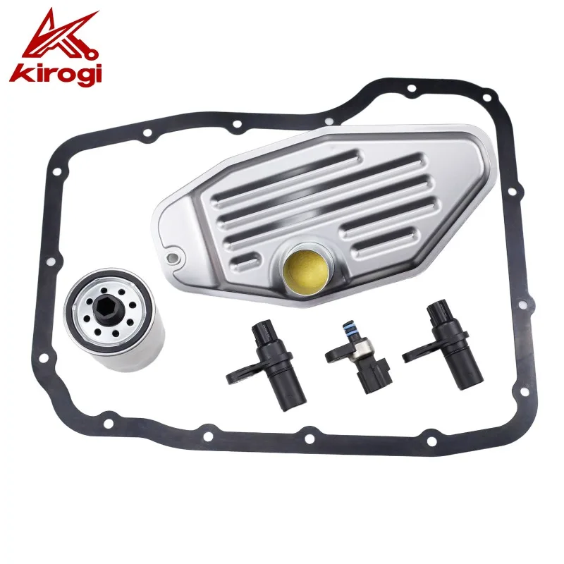 

6pc Transmission filter kit W/ Pressure Transducer Sensor fits for Dodge Ram 45RFE 545RFE 68RFE 52119435AF, 5170877AA 04799758AC
