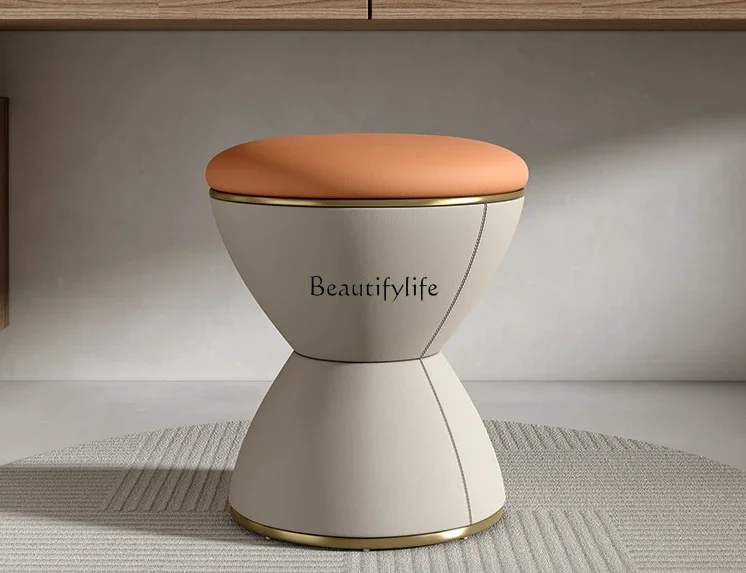 

Light Luxury Dressing Table Stool Nordic Nail Stool Modern Simple Advanced Cosmetic Chair