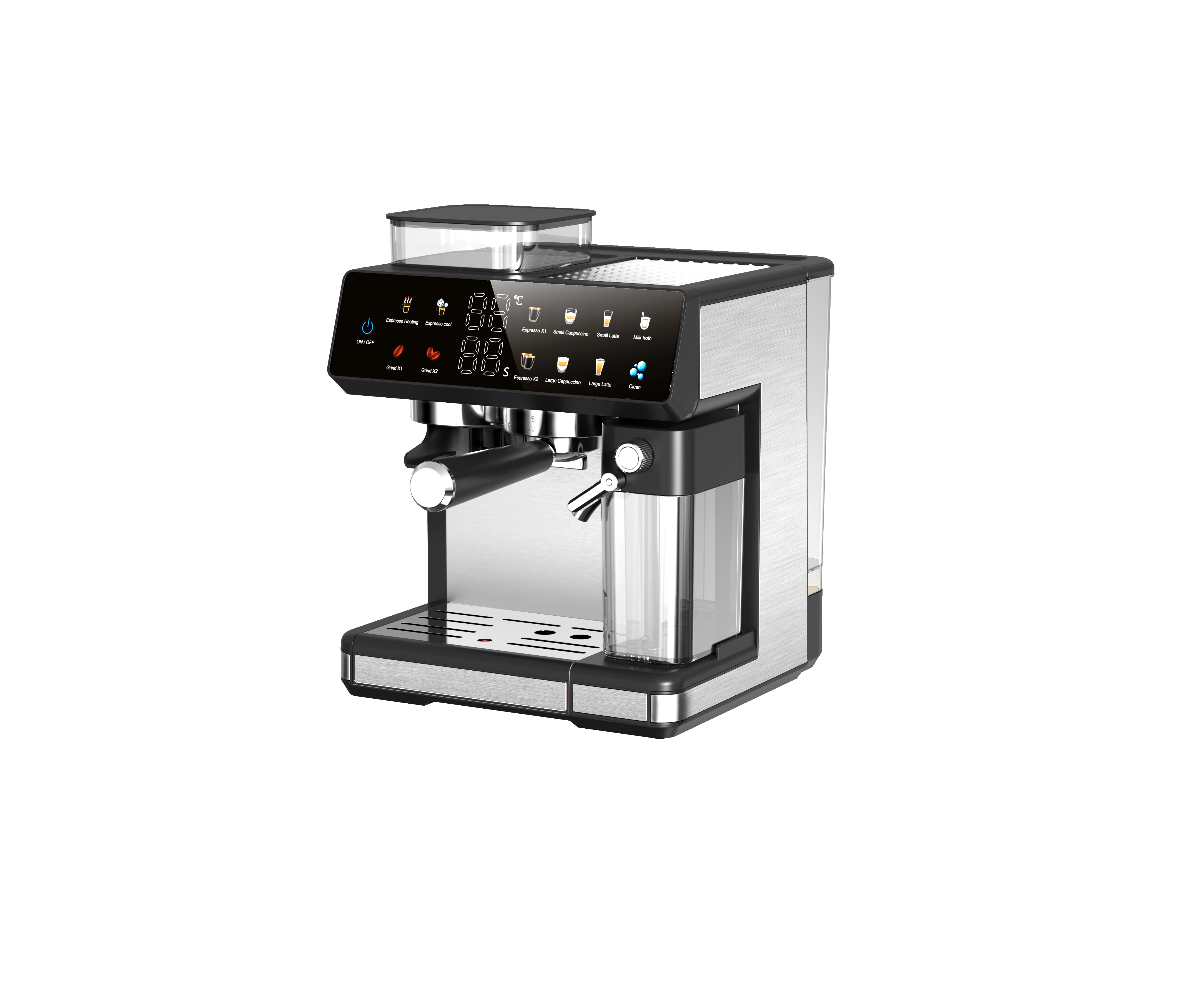 Espresso  20 Bar Stainless Steel All in One  Espresso Machine