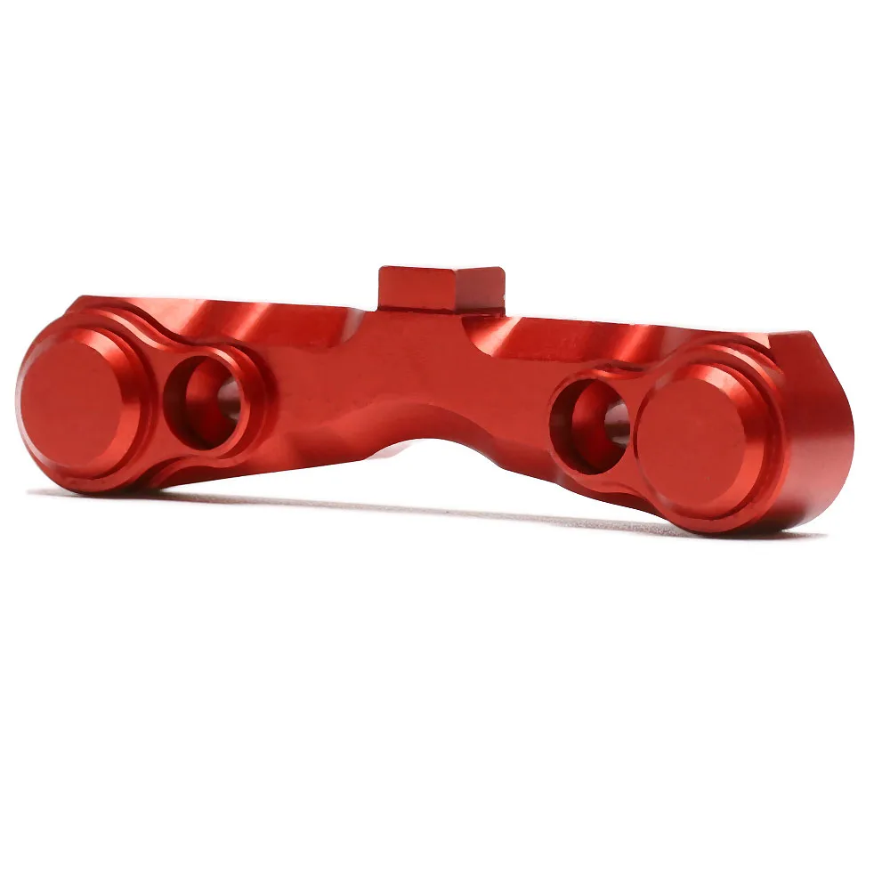 Bloque de fijación de brazo A inferior trasero de aluminio AR330379 CNC para coche RC ARRMA 1/7 Mojave 1/8 Typhon Kraton Senton Talion ilimitado