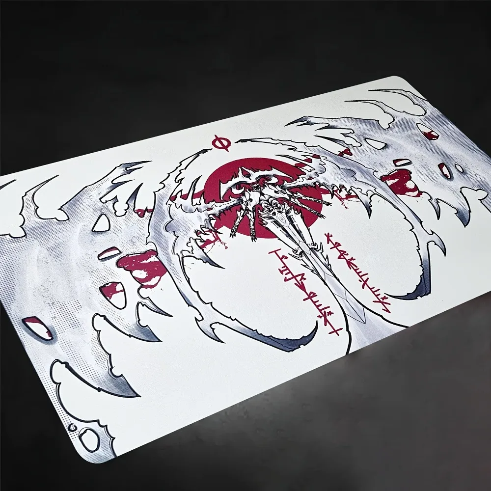 Image of Phyrexian Atraxa Kartenspiel-Tischmatte, geeignet für Sammelkartenspiele und Tischspiele, Schreibtisch-Organizer und -Tabletts
