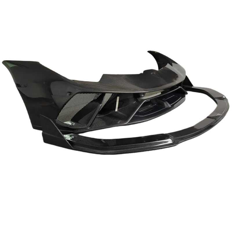 

Upgraded to P-style all carbon fiber front bumper for Lamborghini Huracan LP580 LP610 body kit for LP640 carbon fiber front lip