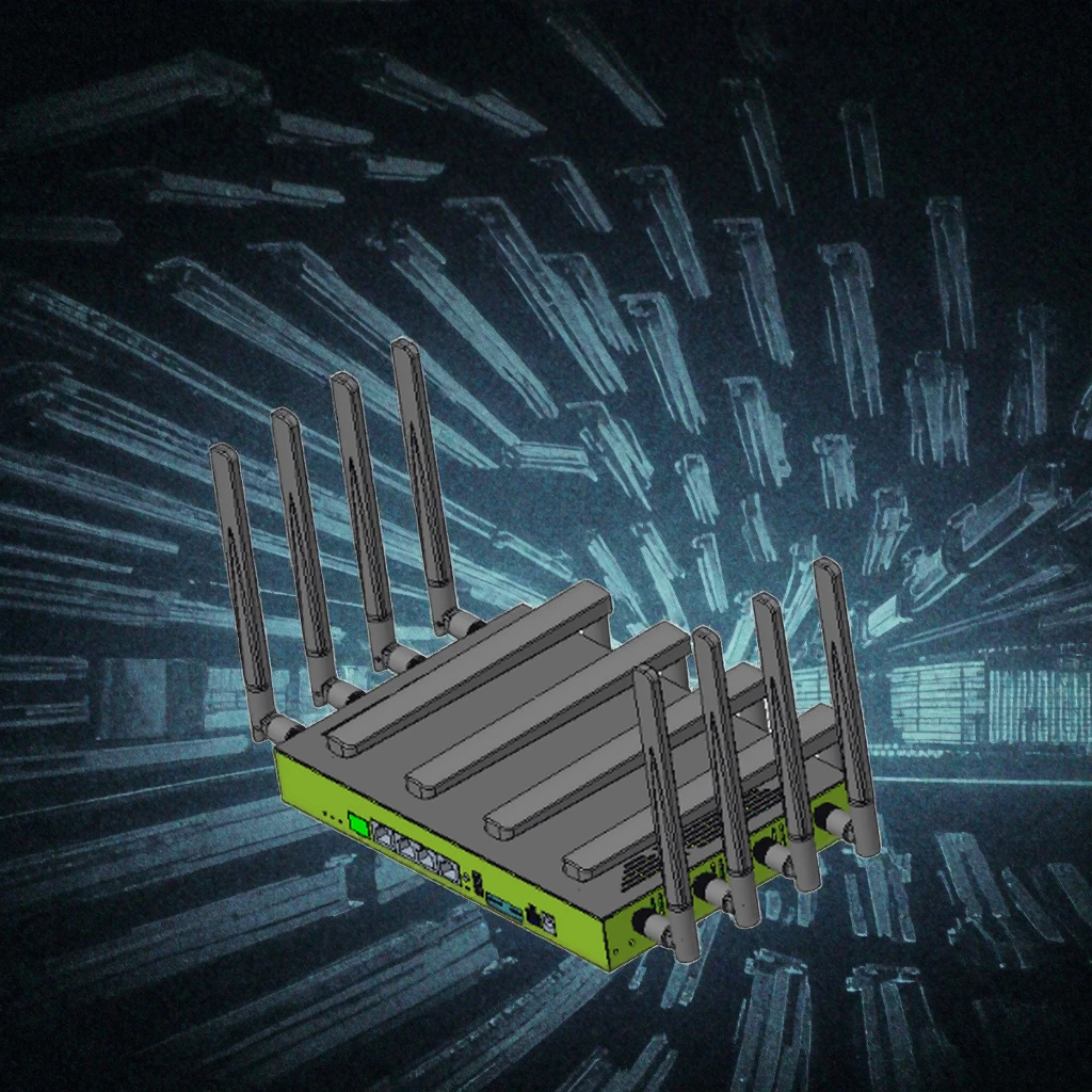 MT7988AV رباعي النواة 2.5G WAN 2.5G LAN جديد X75 4G 5G موزع إنترنت واي فاي SA NSA قفل VPN ثنائي بطاقة SIM شبكة 5G مودم CPE مع فتحة Sim