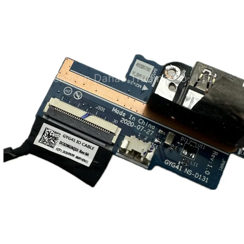 Original for Lenovo Yoga 7-14itl5 laptop USB port board with cable NS-D131 gyg41 5c50s25114