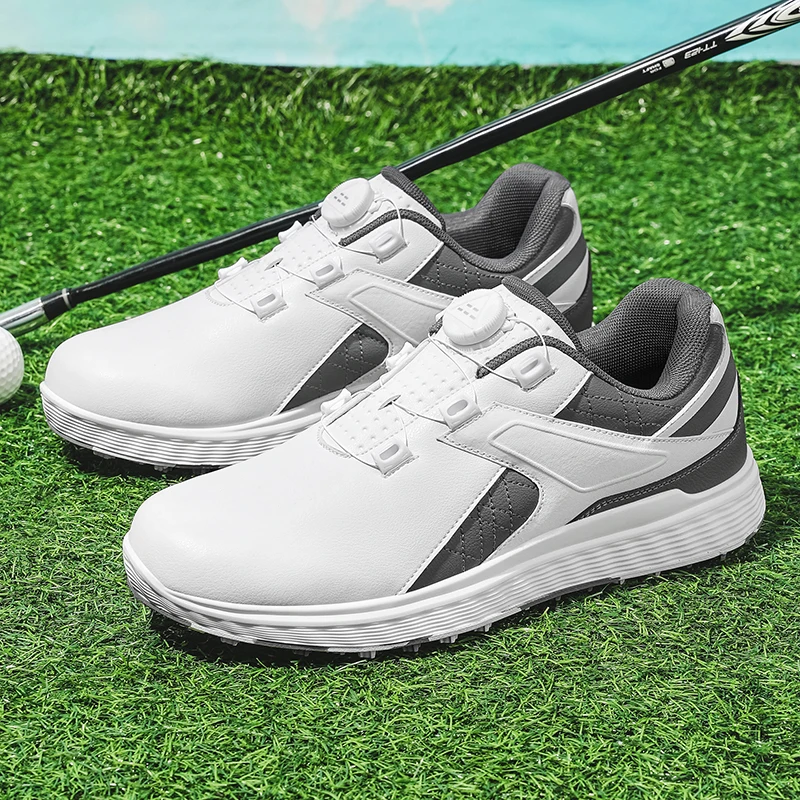 2025 Neue Herren-Golfschuhe, professionelle Herren-Golfer-Trainingsschuhe, Outdoor-Rasen-Golfschuhe, sehr gut