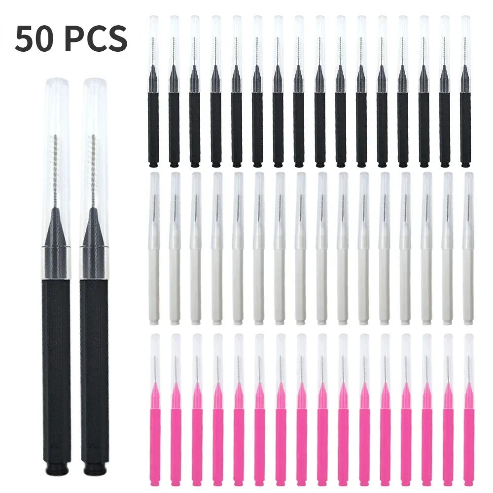 10/50PS Tragbare Mini Augenbraue Pinsel Einweg Wimpern Stirn Lifting Pinsel Applikatoren Lash Verlängerung Kamm Schönheit Make-Up-Tools
