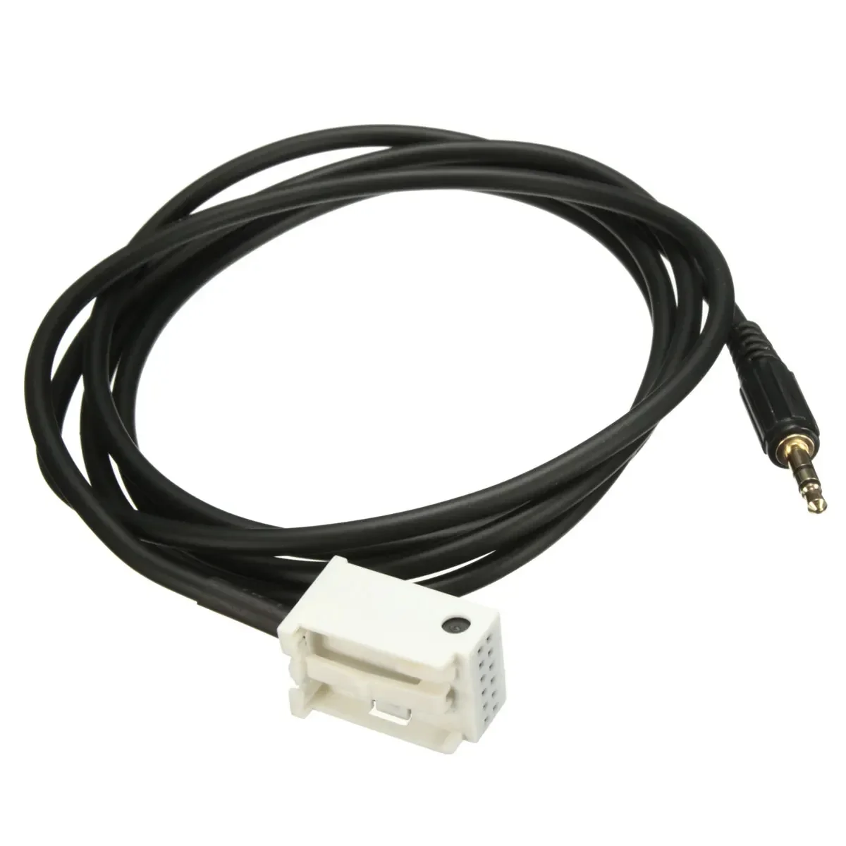 

Black Car 3.5mm Audio Music AUX Cable Input Adapter For Mercedes /Benz W203 C Class