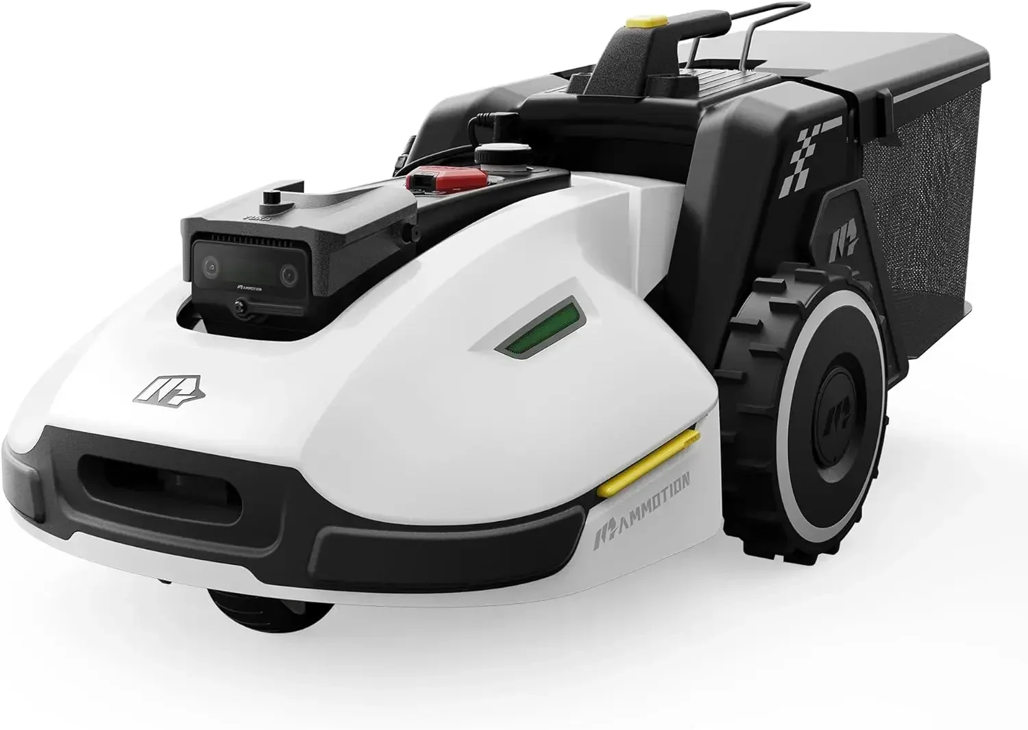 

BRAND NEW YUKA 2000 Robot Lawn Mower with Sweeper Kit - Ultrasense AI Vision & RTK Antenna, Auto Mapping & App Control
