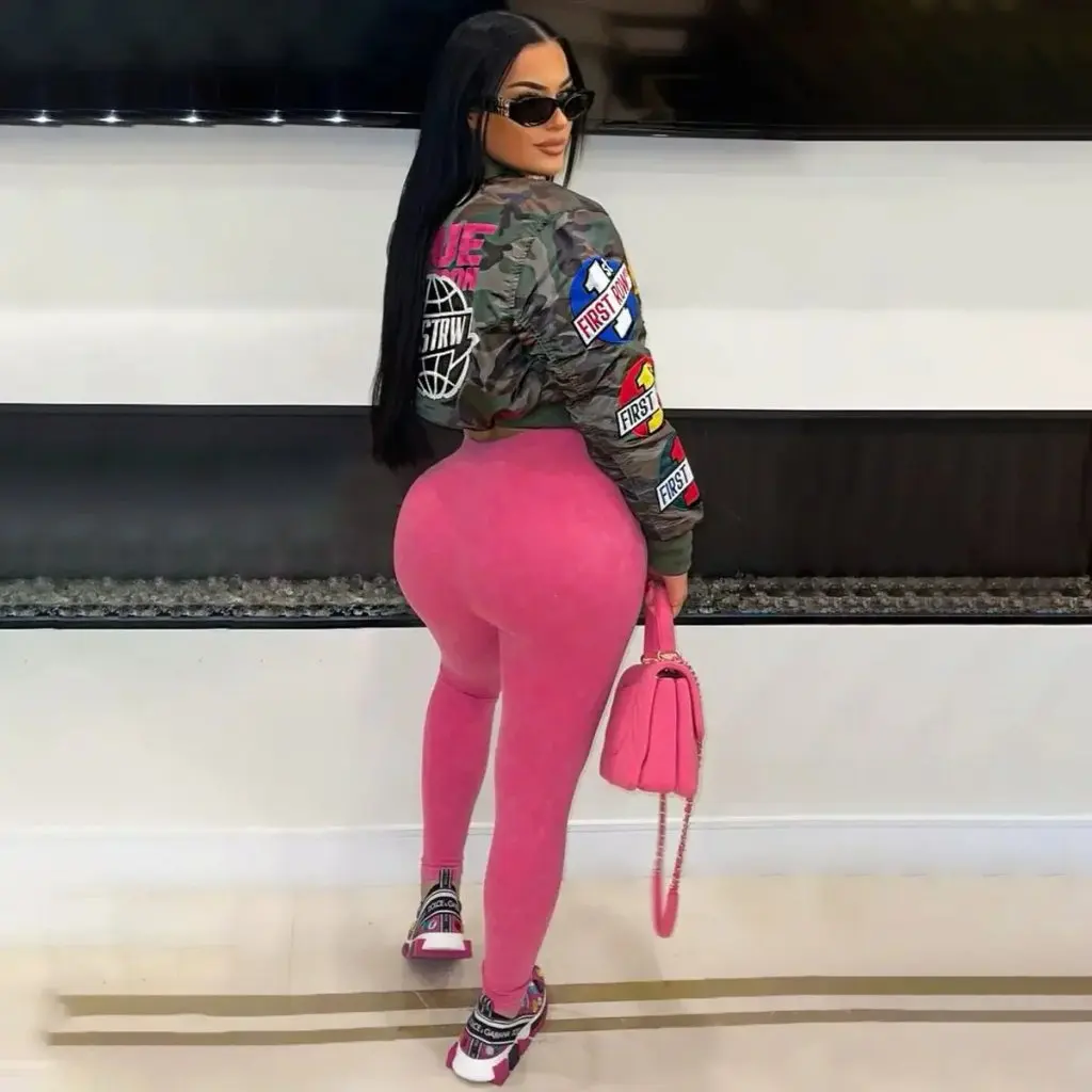 

Женская повседневная куртка-бомбер с камуфляжным принтом, осень-зима, европейско-американский стиль, Y2657, новинка