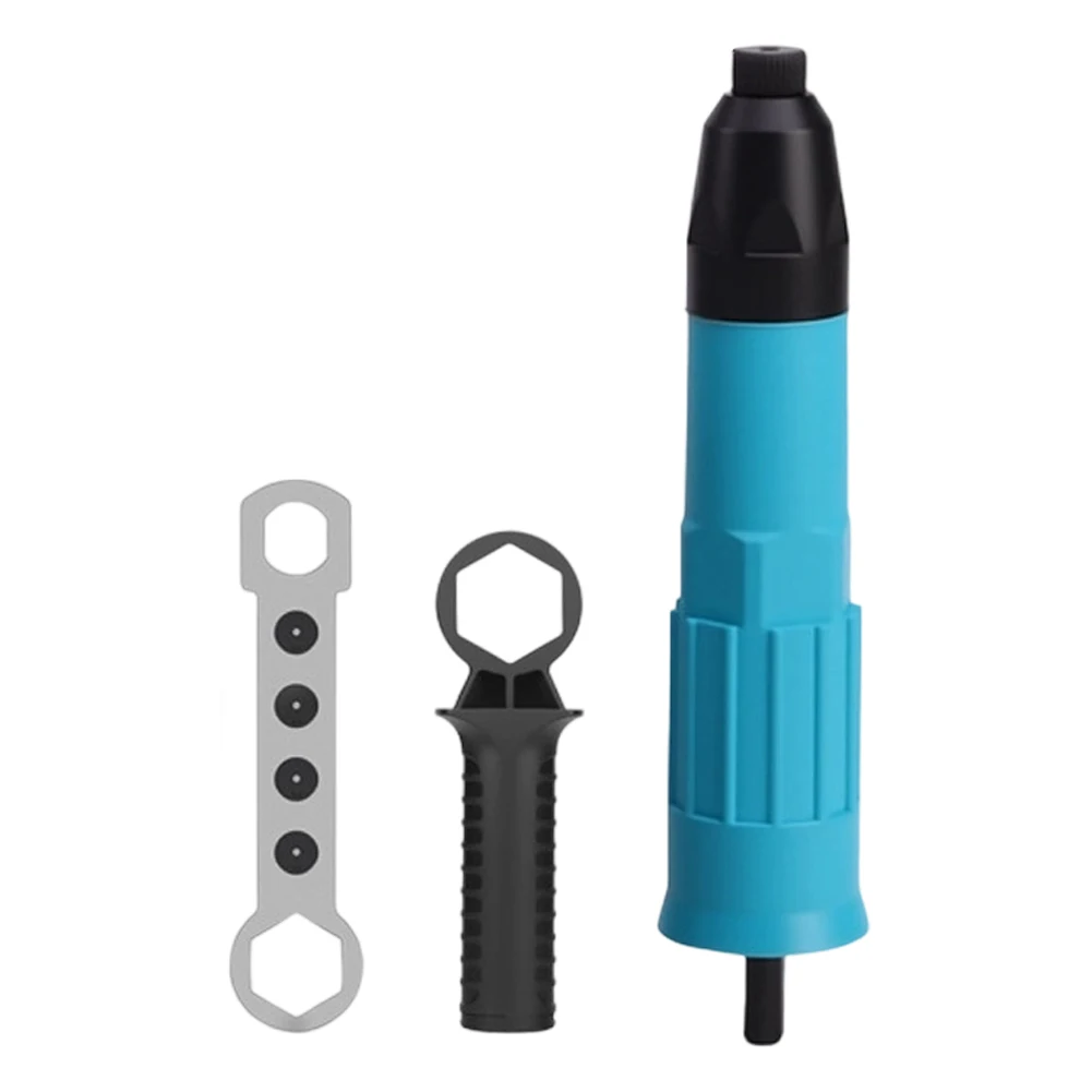 

Electric RivetingGun With 2.4mm-4.8mm Nut Screw Adapter, Wireless Riveting Tool, Nut Insertion And Riveting Tool