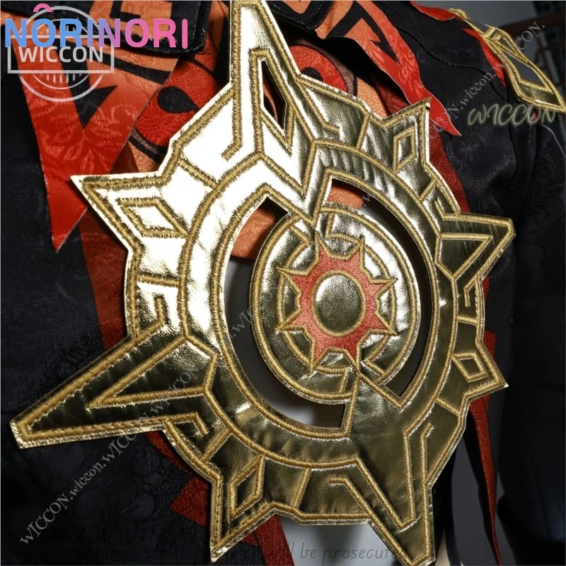 Mavuika Nieuw Rollenspel Karakter Halloween Kostuum Cosplay Pruik Genshin Impact Comic-Con Fancy Combat Kleding Kerstspel