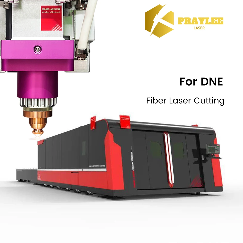 Praylee DNE ugello Laser singolo/doppio strato Conusmables cromati M12 H15 calibro 0.8-5.0 per macchina da taglio in fibra